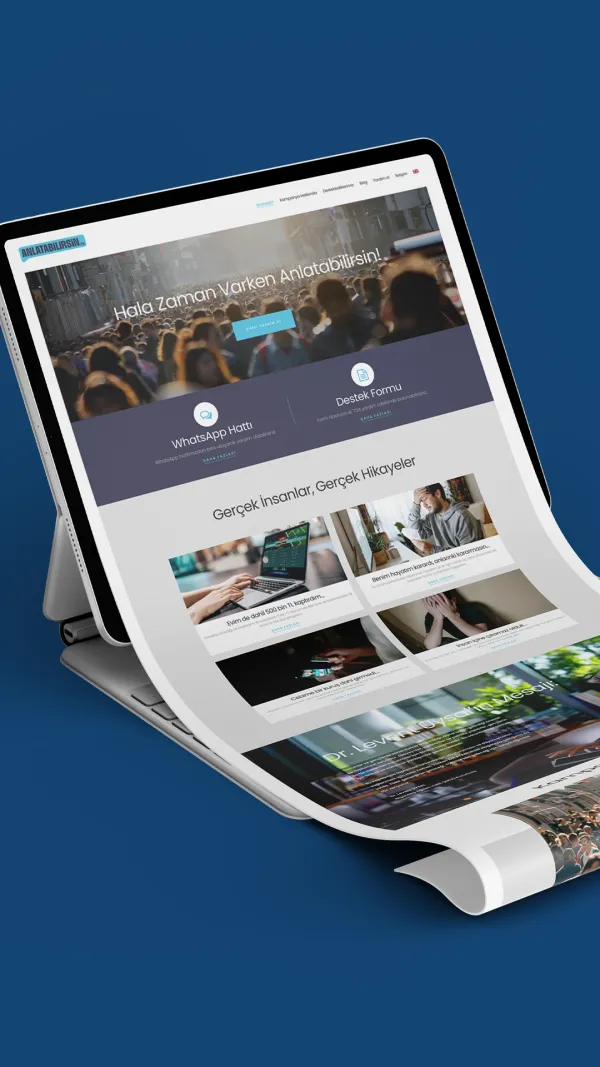 Anlatabilirsin Websitesi