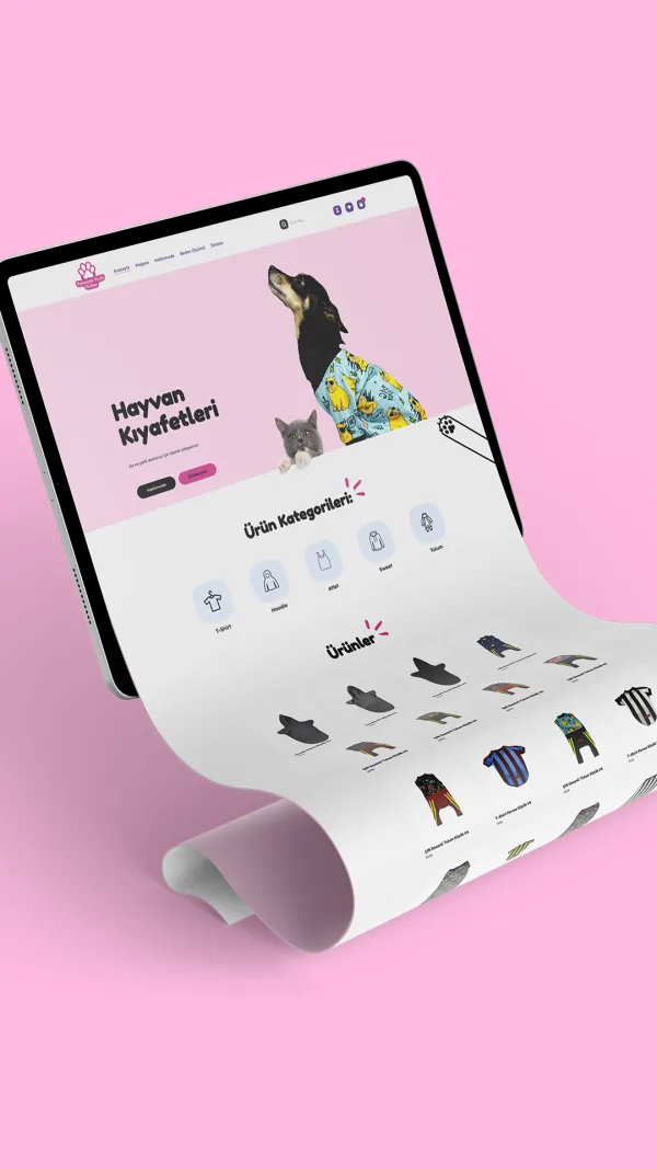 Yumuşak Tüylü Patiler Websitesi